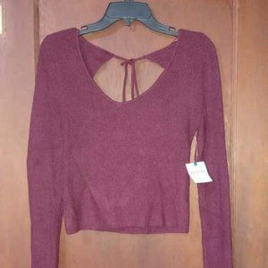 Wine Colored Arizona Jean Co. Sweater